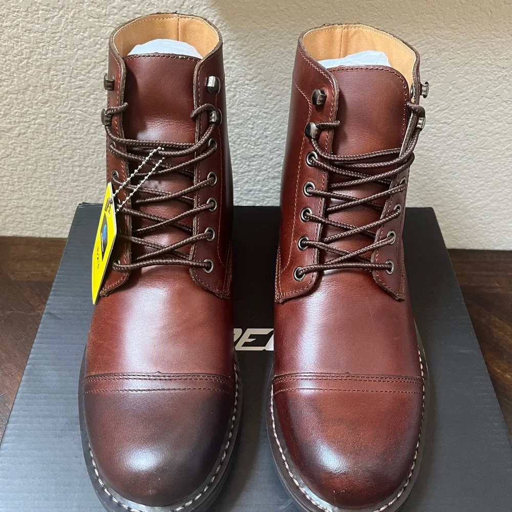 SUREWAY Men's 6” Leather Chukka Boots - Picture 4 of 14